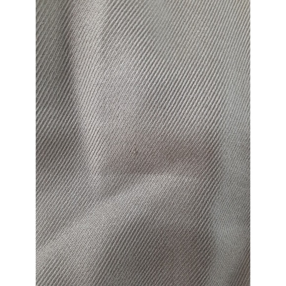 Vintage Talbots Women's Tan Khaki 100% Silk High Waist Straight Leg Pants 12 - Picture 9 of 10